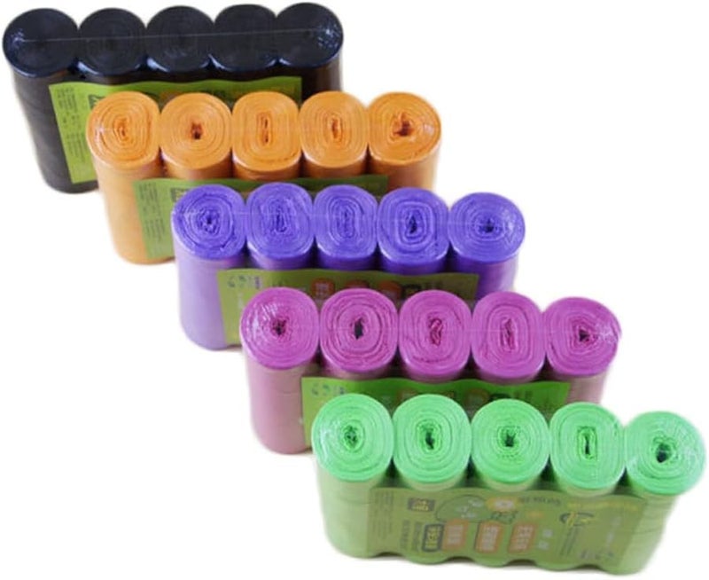 أكياس قمامة قابلة للتحلل فائقة القوة ومقاومة للتسرب 100 قطعة مكثفة للمطبخ والحمام والمنزل - Image 1